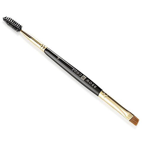 Define & Line Brush #122 - 18K Gold Dual Brow Brush